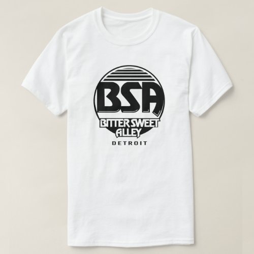 Bitter Sweet Alley BSA Original BLK Logo T_Shirt