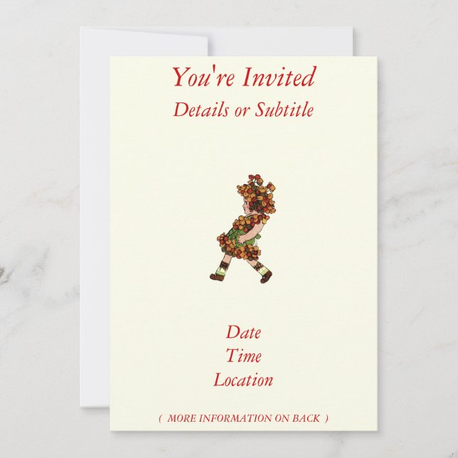 Bitter-Sweet Invitation (Front)