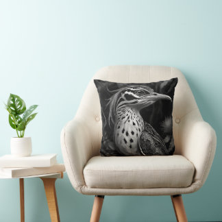 Bittern Zebra Mythical Creature Throw Pillow