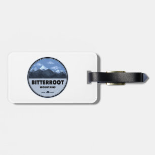 Bitterroot Mountains Camping Luggage Tag