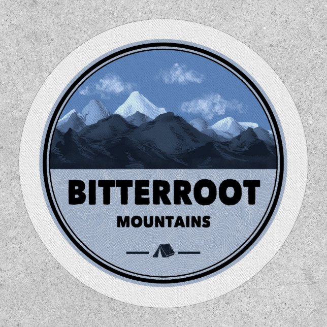 Bitterroot Mountains Camping Patch (Front)