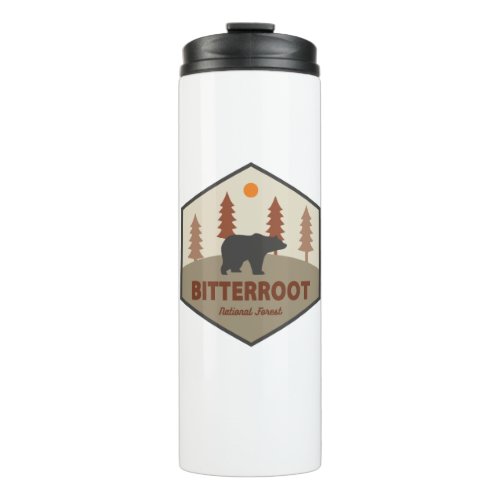 Bitterroot National Forest Bear Thermal Tumbler