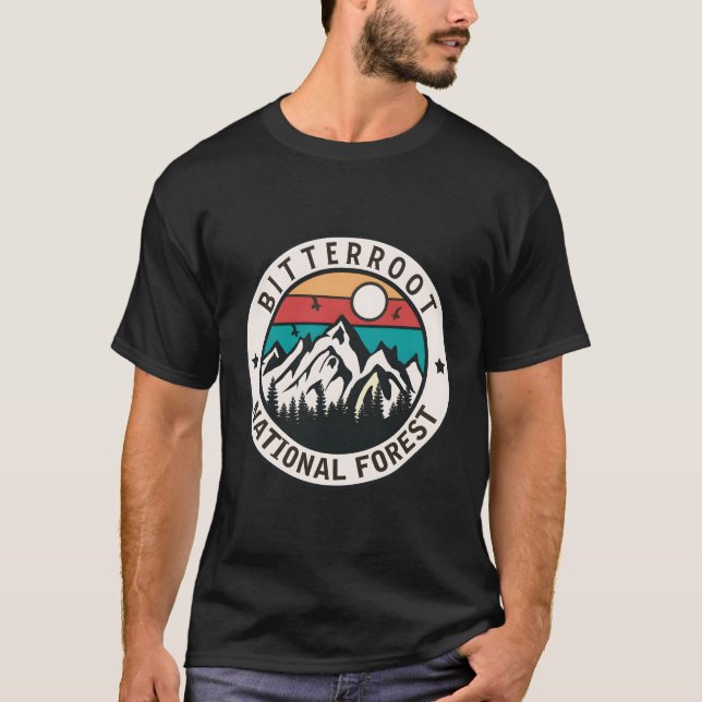 Bitterroot national forest  T-Shirt (Front)