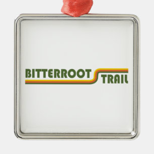 Bitterroot Trail Metal Ornament