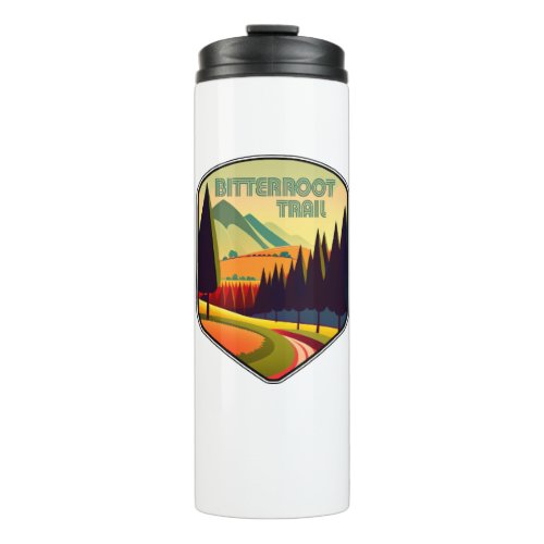 Bitterroot Trail Montana Colors Thermal Tumbler