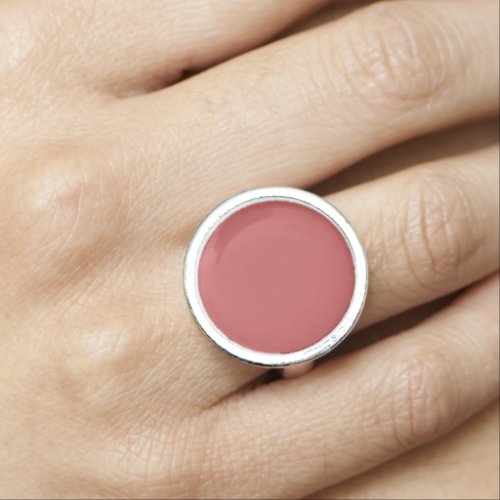 Bittersweet Shimmer solid color  Ring
