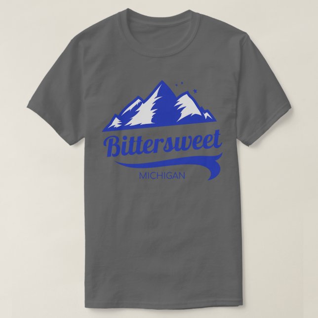 Bittersweet ski resort Michigan 1 T-Shirt (Design Front)