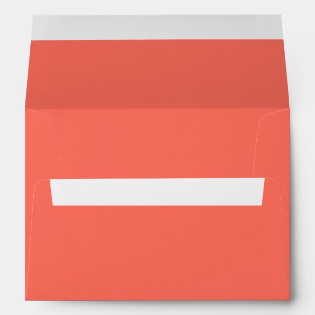  Bittersweet (solid color)  Envelope (Back (Bottom))