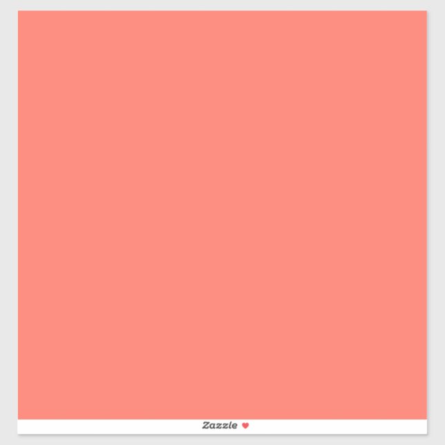  Bittersweet (solid color)  Sticker (Sheet)