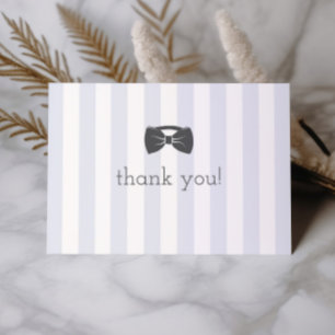 Bitty Bow Oh Boy Baby Shower Thank You Card