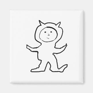 Bitty Ears by Cussdum Designs Magnet