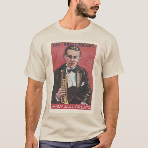 Bix Beiderbecke Jazz Cornet T_Shirt