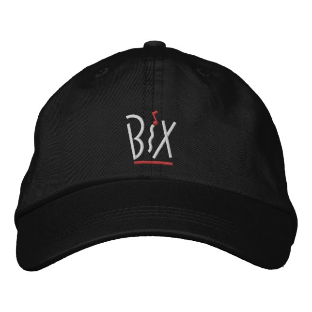 Bix Embroidered Baseball Cap (Front)