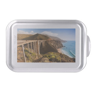 Bixby Bridge, Big Sur, California, USA Cake Pan