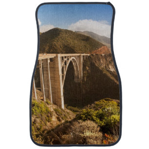 Bixby Bridge, Big Sur, California, USA Car Mat