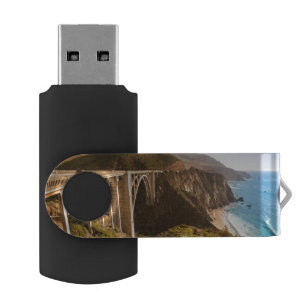 Bixby Bridge, Big Sur, California, USA Flash Drive