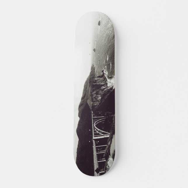 Bixby Bridge, Big Sur, California USA Skateboard Deck (Front)