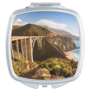 Bixby Bridge, Big Sur, California, USA Vanity Mirror
