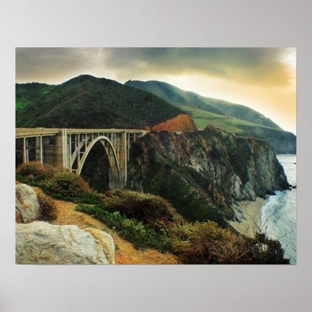 Bixby Bridge Big Sur Print (Front)