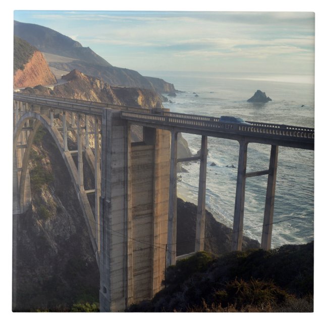 Bixby Bridge Ceramic Tile (Front)
