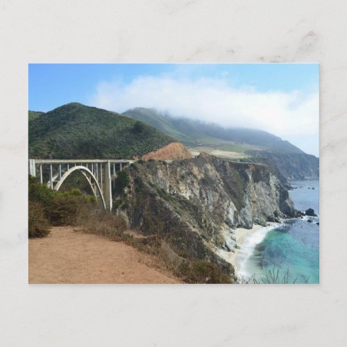 Bixby Bridge on Californias Big Sur coast Postcard