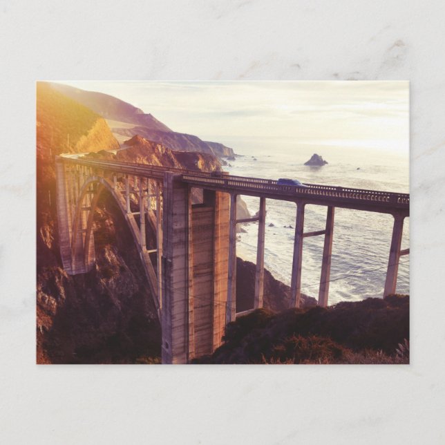 Bixby bridge postcard (Front)