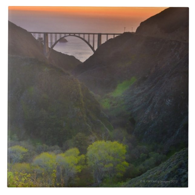Bixby Bridge Tile (Front)