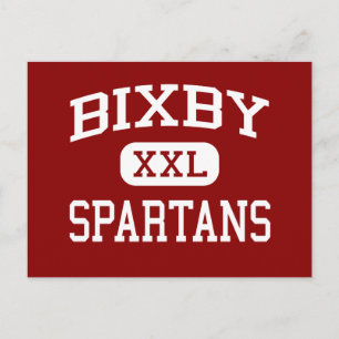 Bixby - Spartans - Middle School - Bixby Oklahoma Postcard