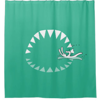 BixTheRabbit Shower Curtain