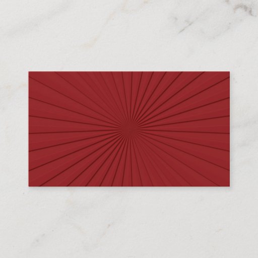 Customizable Biz Card - Folded Business Card