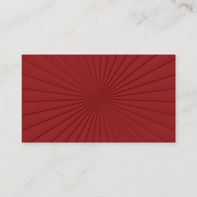 Biz Card - Folded (Front)