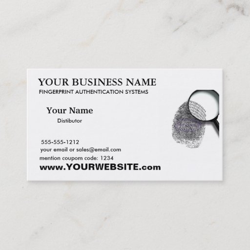 Customizable BIZ CARD PLAIN BUSINESS CARDS