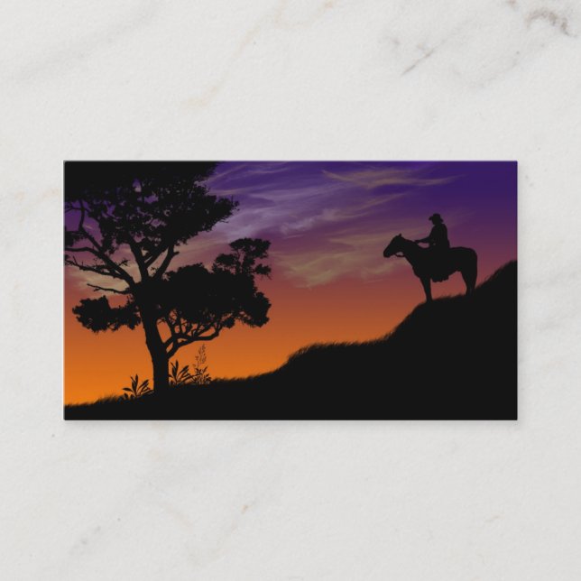 Biz Card - Sunset Hill (Front)