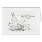 Bizarre Card, it's Frog Cat (Front Horizontal)