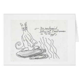 Bizarre Card, it's Frog Cat Cards