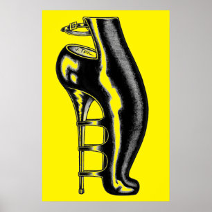 Bizarre Rubber Boot Poster