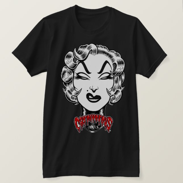 Bizarre Rubber Mask T-Shirt (Design Front)