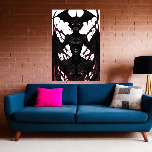 Bizarre strange monster portrait | AI Art Poster (Creator Uploaded)