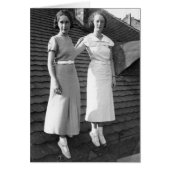 Bizarre Women on Roof Card (Front)