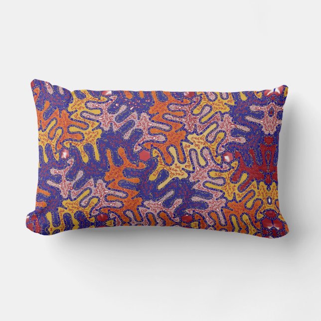 Bizarro Fall Lumbar Pillow (Front)
