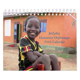 BiZoHa Humanist Orphanage 2016 Calendar (7 x 5.5)