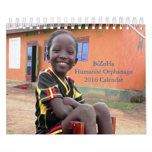 BiZoHa Humanist Orphanage 2016 Calendar 7 x 55