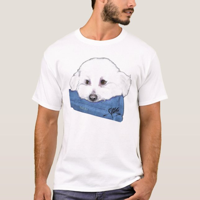 Bizou in Repose T-shirt (Front)