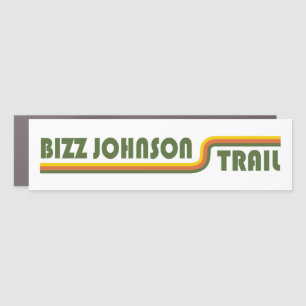 Bizz Johnson Trail Car Magnet