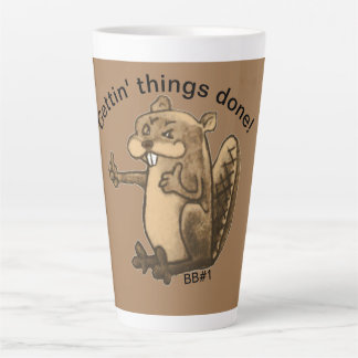 Bizzy Beaver #1 Latte Mug