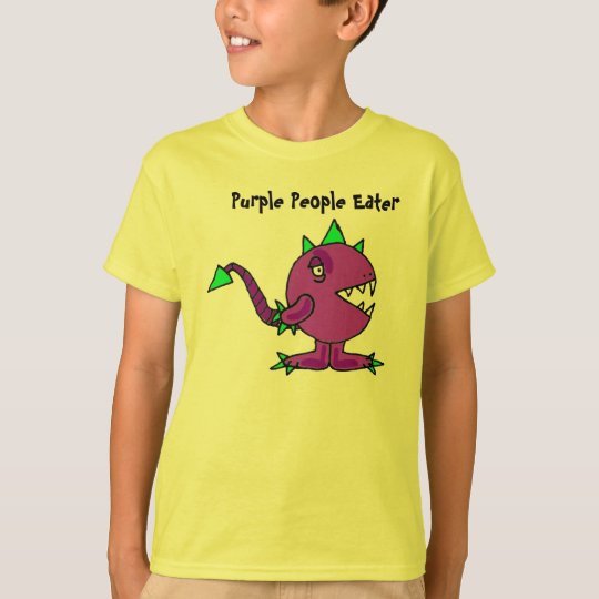 purple monster shirt