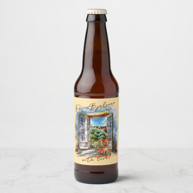 Bjelovar Beer Bottle Label (Front)