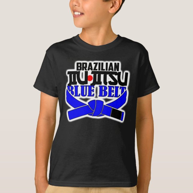BJJ Blue Belt T-Shirt (Front)