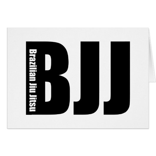 BJJ - Brazilian Jiu Jitsu (Front Horizontal)