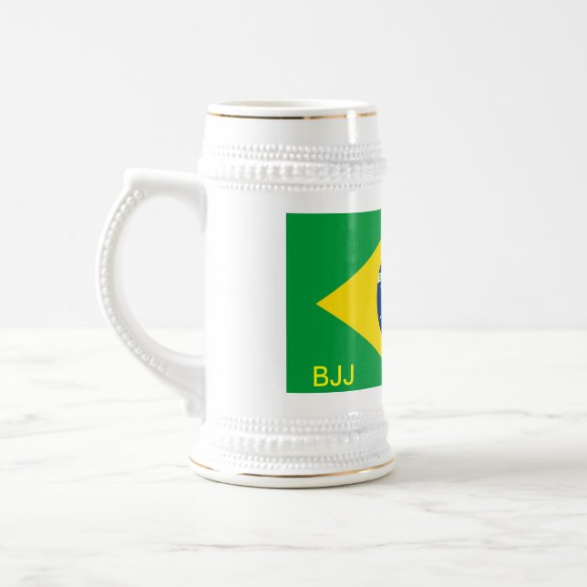 BJJ, BRAZILIAN JIU-JITSU BEER STEIN (Left)